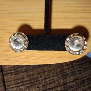 Bling Pierced Ears Large Studs
